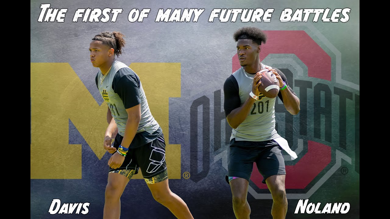 Air Noland & Jadyn Davis with first of many future battles at Elite 11