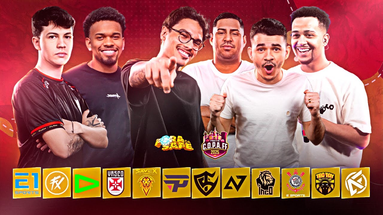 🔴 GRANDE FINAL DA COPA FF COM O FORA DA SAFE -  LOUD, FLUXO, PAIN 🔴 #FORADASAFE