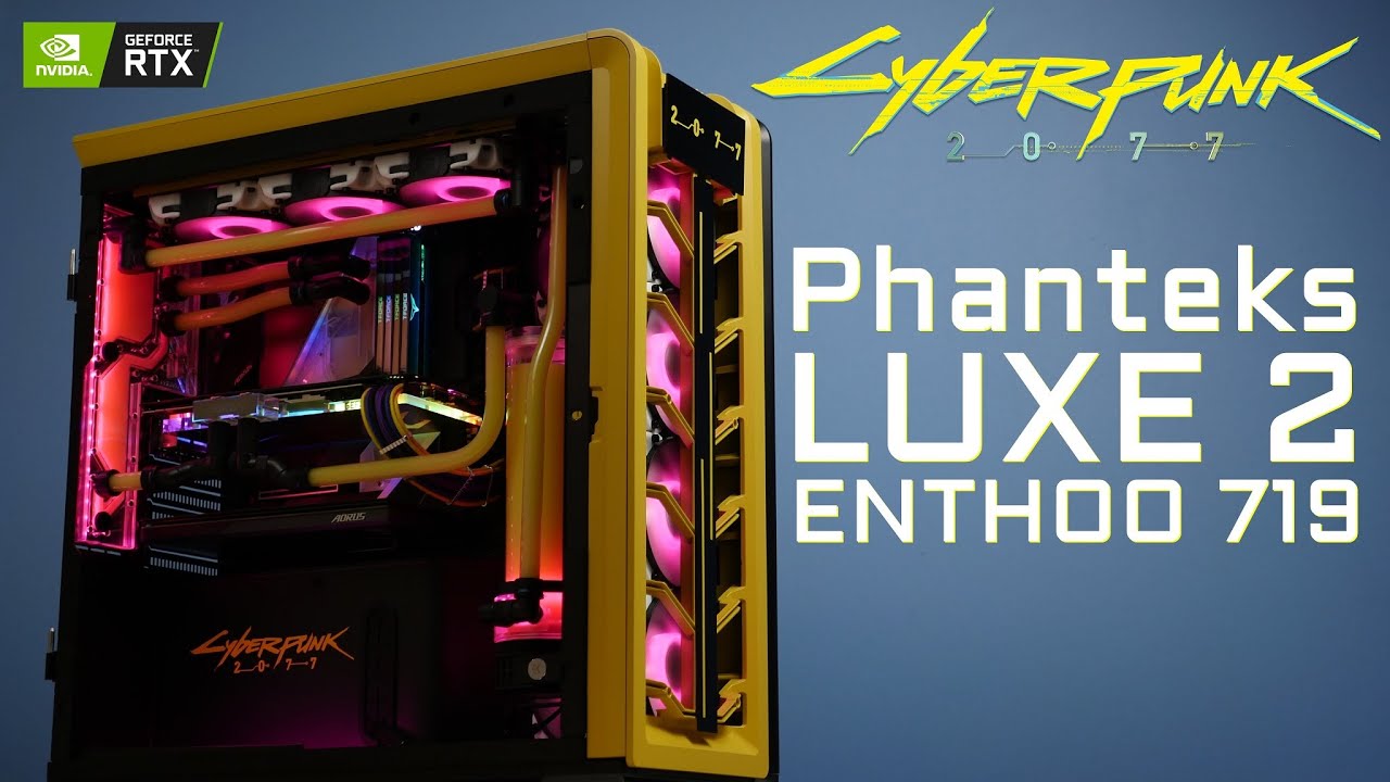 CYBERPUNK 2077 CRAZY $5000 RTX 2080 SUPER Z490 i9 10900K Custom Water Cooled Gaming PC Build