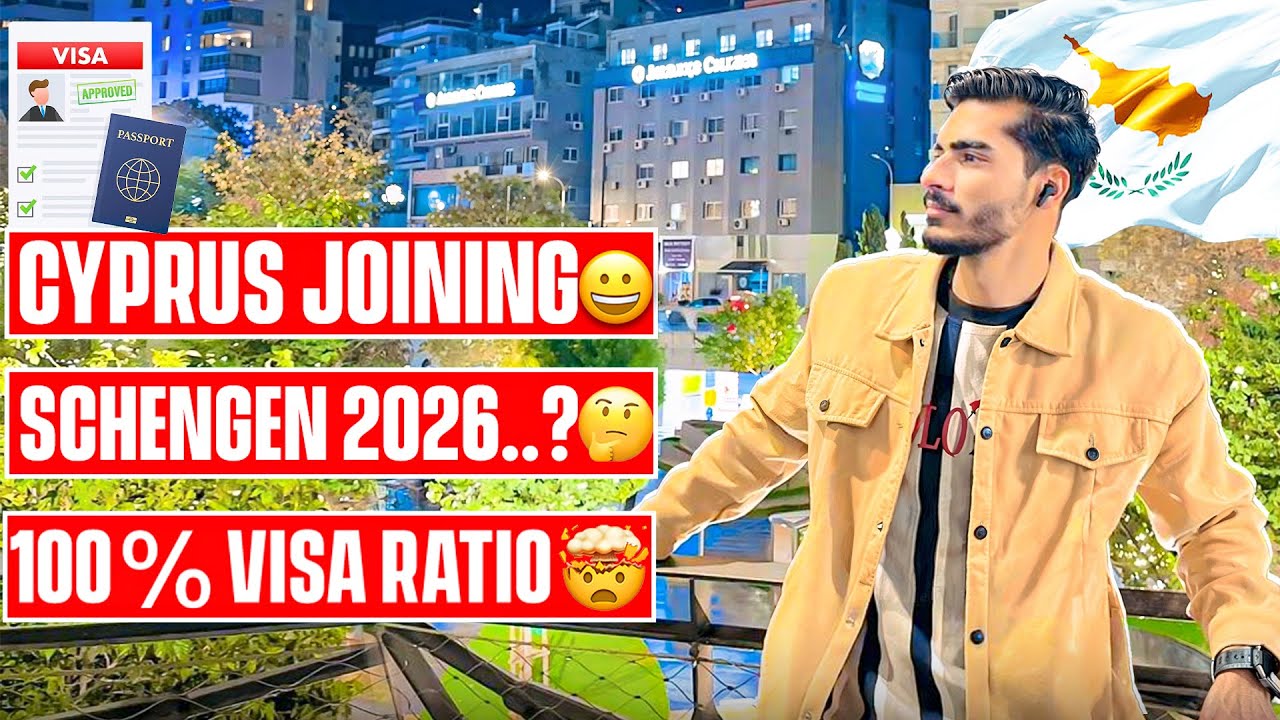 Cyprus joining Schengen in 2026..?🤔 || Study in European Cyprus😃 || 100% Visa Ratio🤯