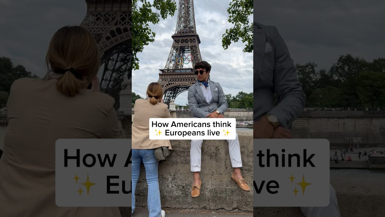 How Americans think Europeans live #shorts