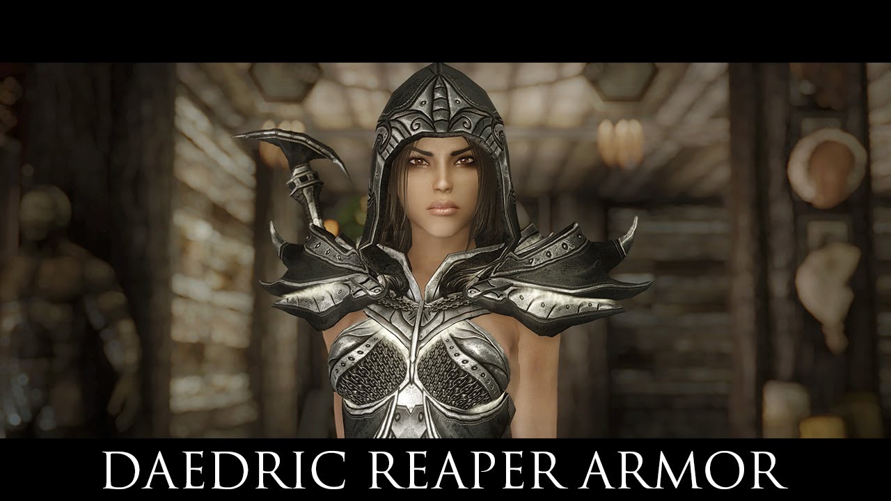 TES V - Skyrim Mods: Daedric Reaper Armor by Deserter X