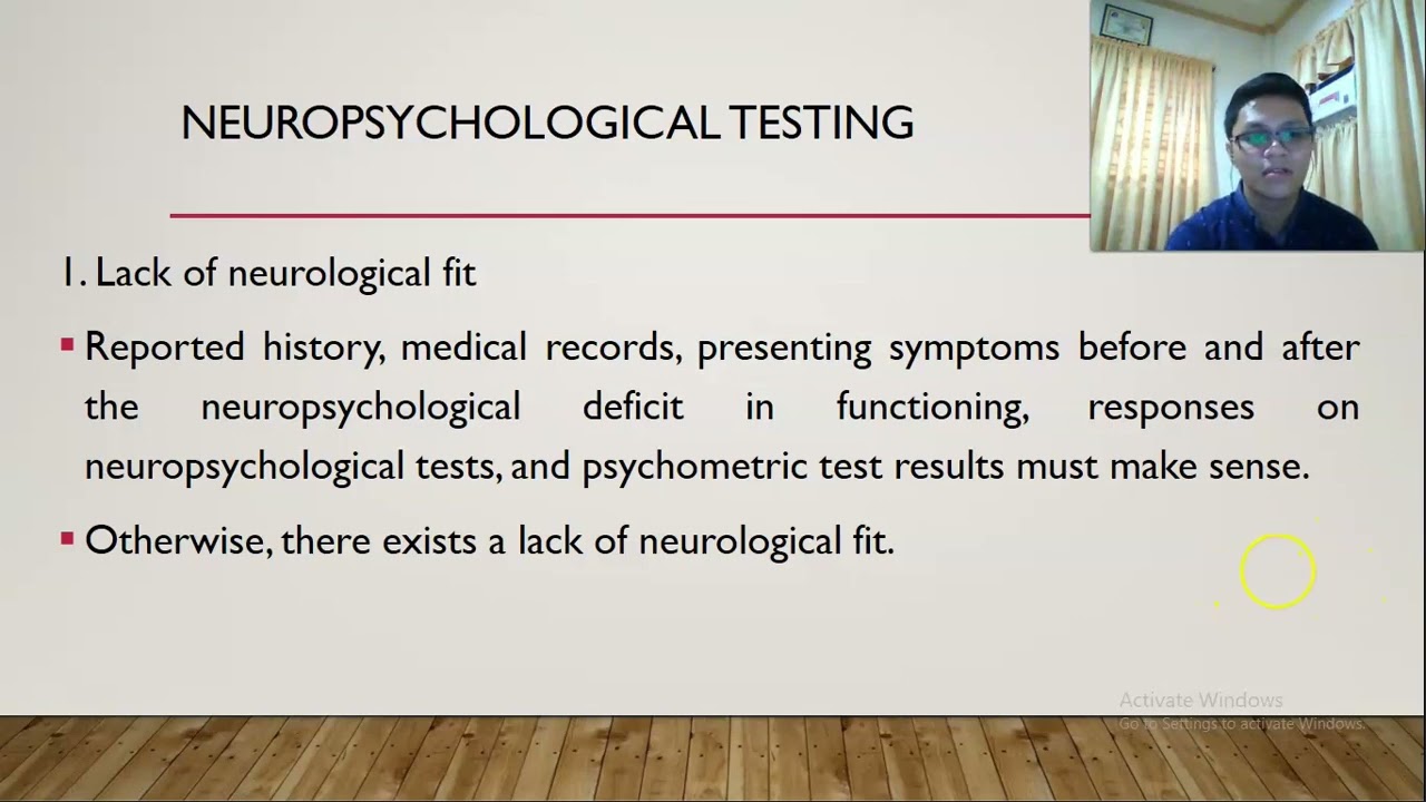 Detecting Malingering and Deception Part 7