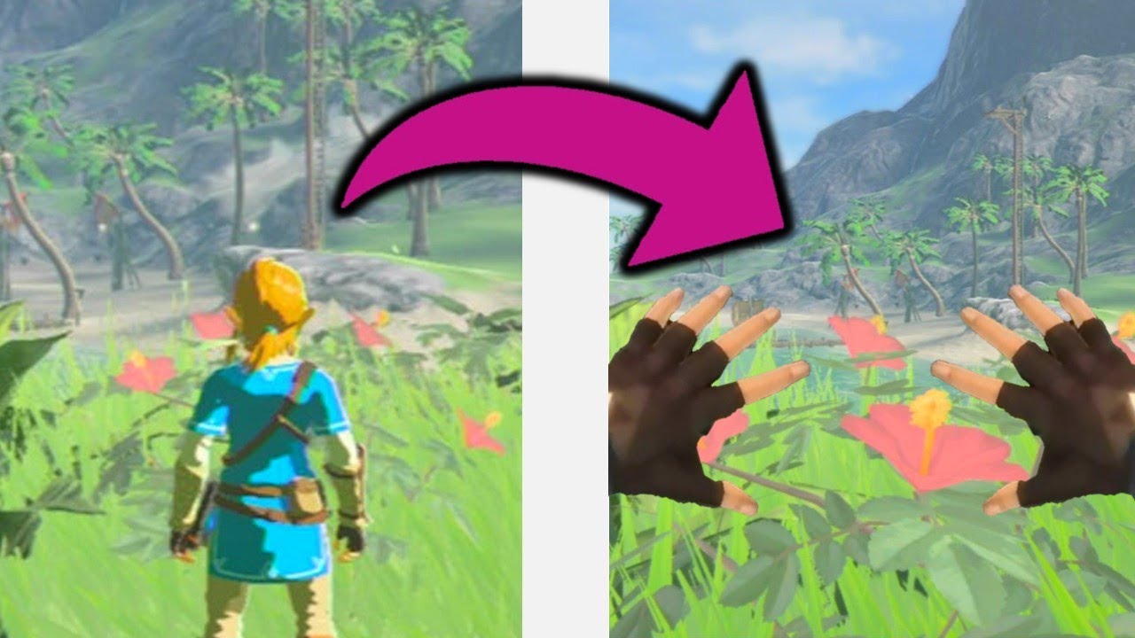 So kannst DU Zelda BotW in FIRST PERSON spielen!