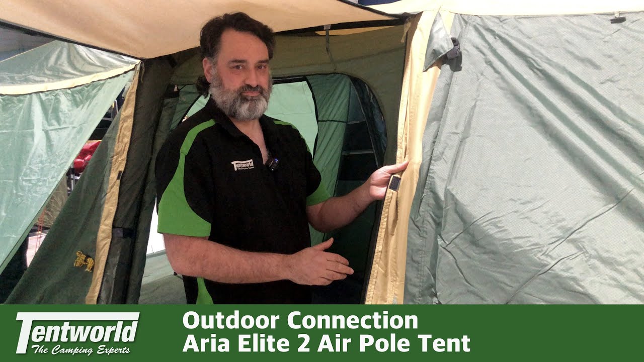 Outdoor Connection Aria Elite 2 Air Pole Tent - Set up & Features