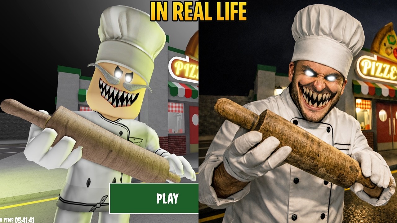 Escapa de Papa Pizza Pizzer&iacute;a EN LA VIDA REAL TERROR OBBY Nueva actualizaci&oacute;n Roblox Todos los jefes