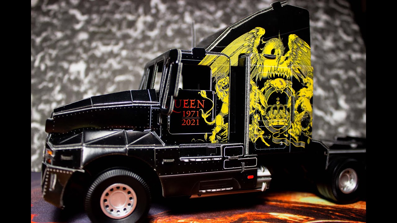 Queen tour truck 50th anniversary revell