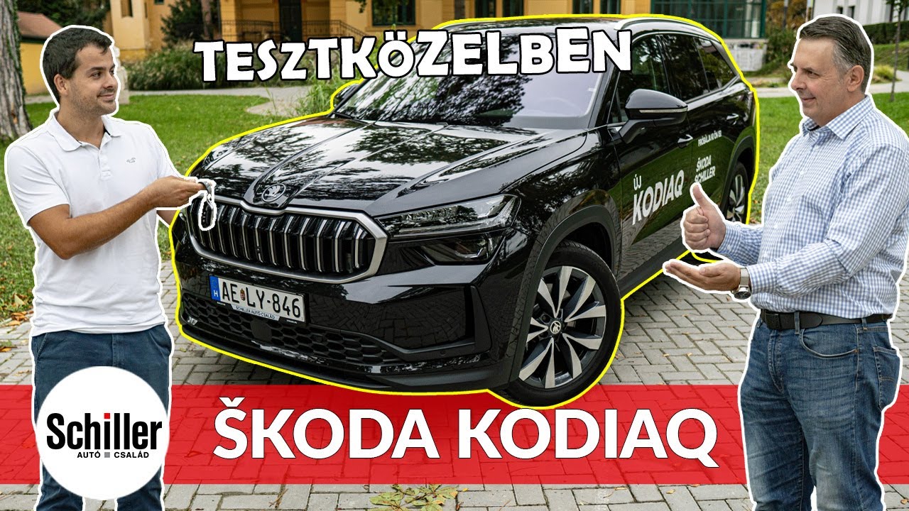 🚗✨ Az SUV, ami mindent visz! -  ŠKODA KODIAQ TesztKözelben