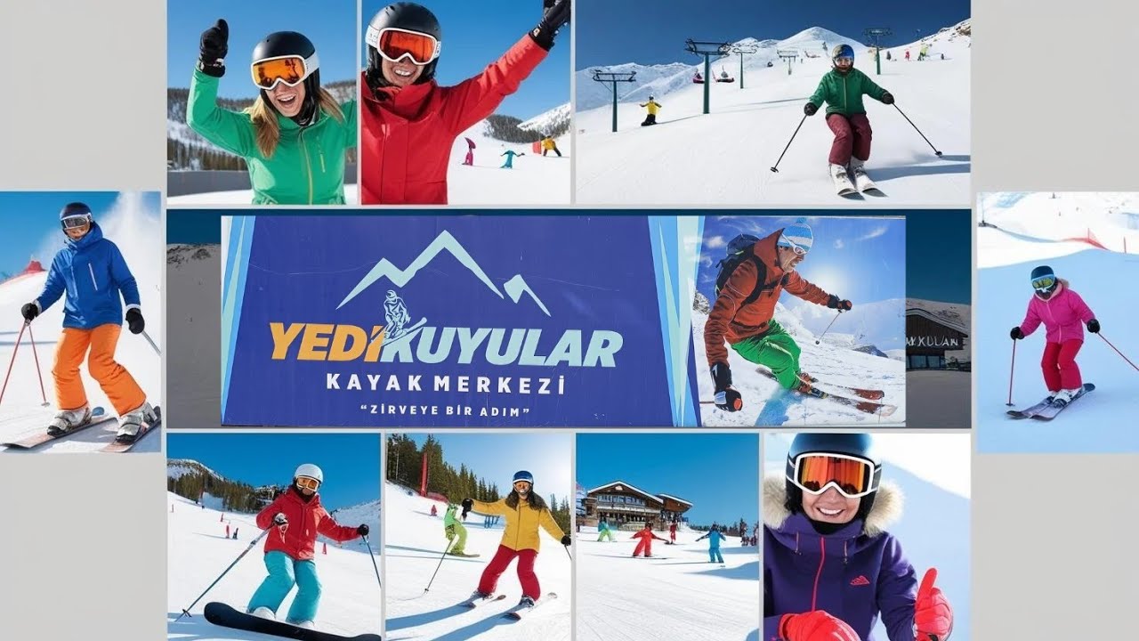 Yedi Kuyular Kayak Merkezi, Ski Resort - 4K
