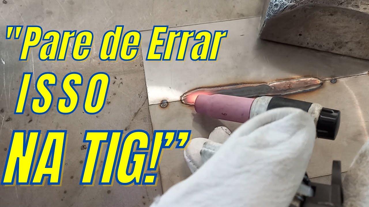 Como Regular a Amperagem na Solda TIG do Jeito Certo!