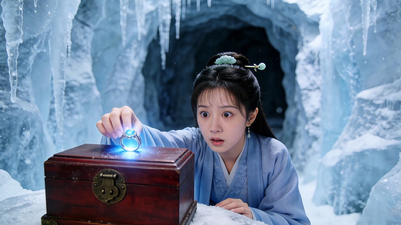 【Movie】Left Stranded in an Ice Cave, the Girl Stumbles on a Magical Ring as a Blessing