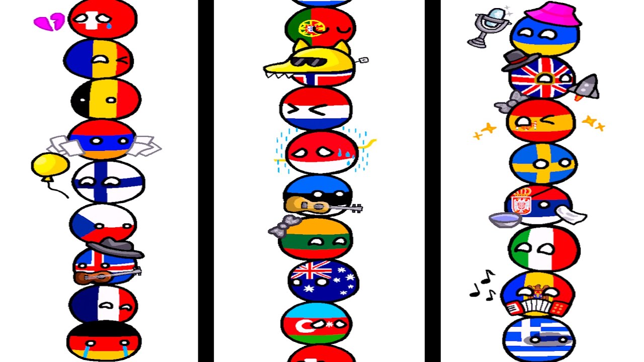 Кто ЛУЧШИЙ на этом континенте? (Countryballs)