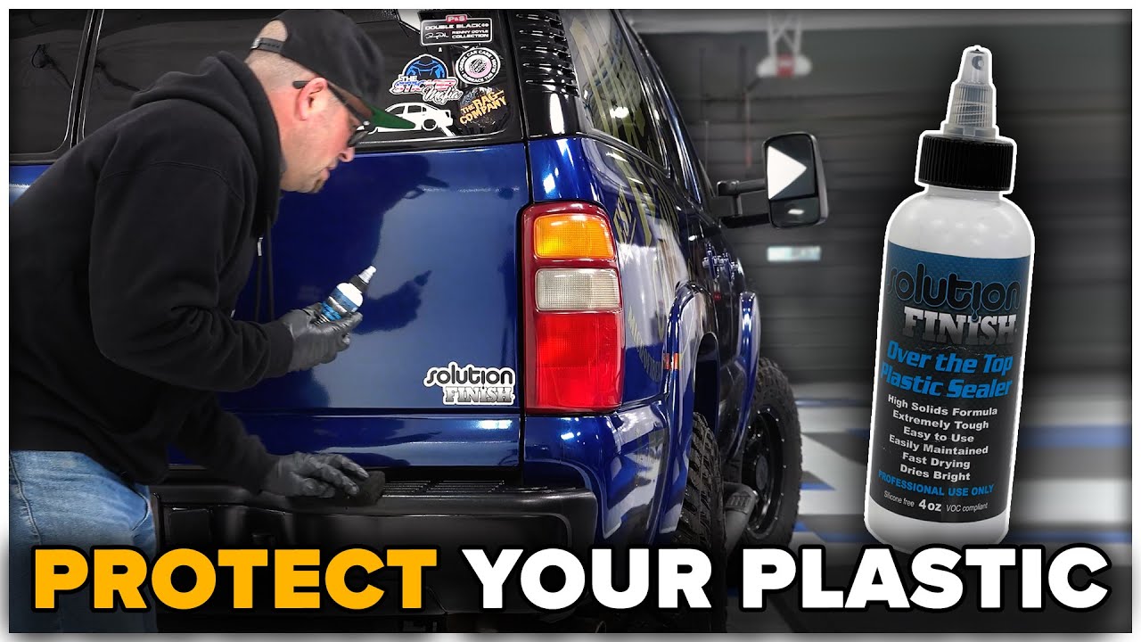 Solution Finish OVER THE TOP Sealant! | Long-Term Protection for Plastics & Trim