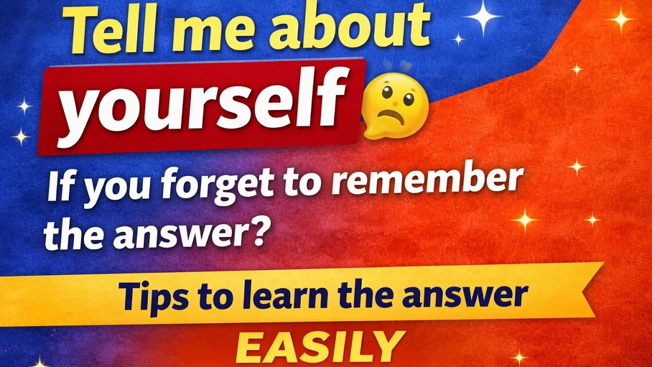 Tips how to crack the interview easily ✅/If you are unable to remember answer see this  #english 