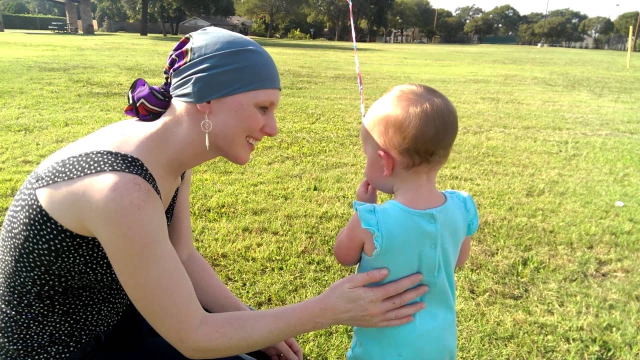 Cora says goodbye to her pacifier.