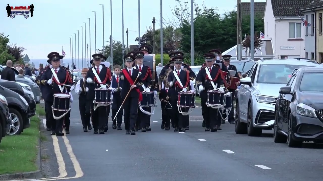 Ballymageough Accordion Band @ Mourne Young Defenders Flute Band Parade 2025