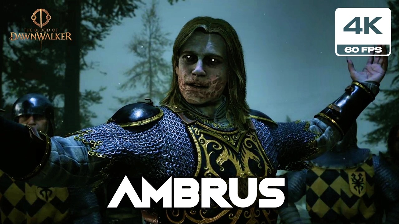 The Blood of Dawnwalker - Ambrus Boss Fight (4K 60FPS)