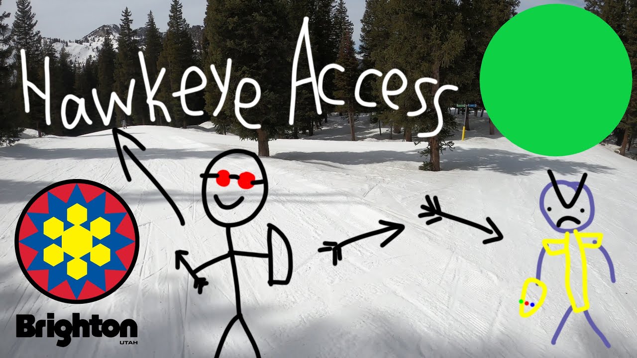 Hawkeye Access (Green Circle) @ Brighton, UT (April, 2022)