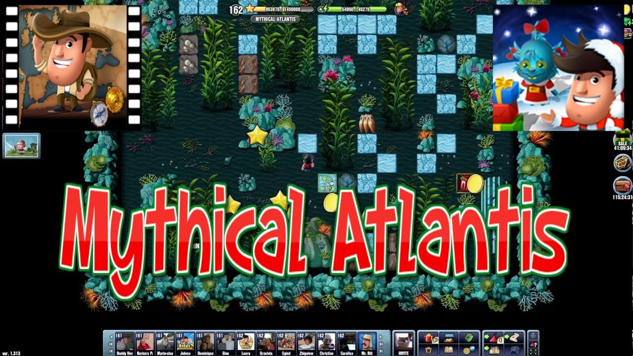 [~Christmas 2016~] #17 Mythical Atlantis - Diggy's Adventure
