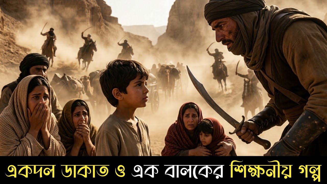 একদল ডাকাত ও এক বালকের শিক্ষনীয় গল্প। ইসলামি গল্প। Sayed Story। Bengali Story
