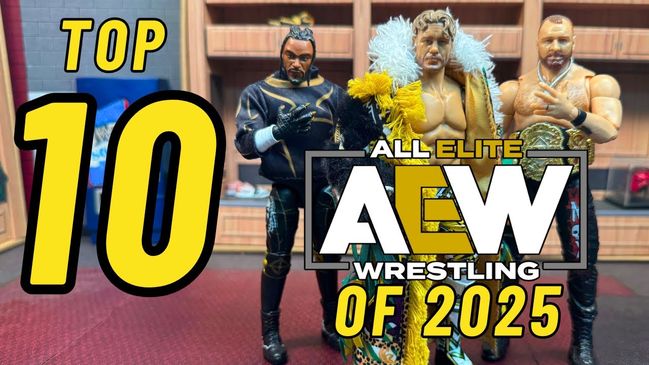 Топ-10 фигурок AEW Jazwares 2025 года