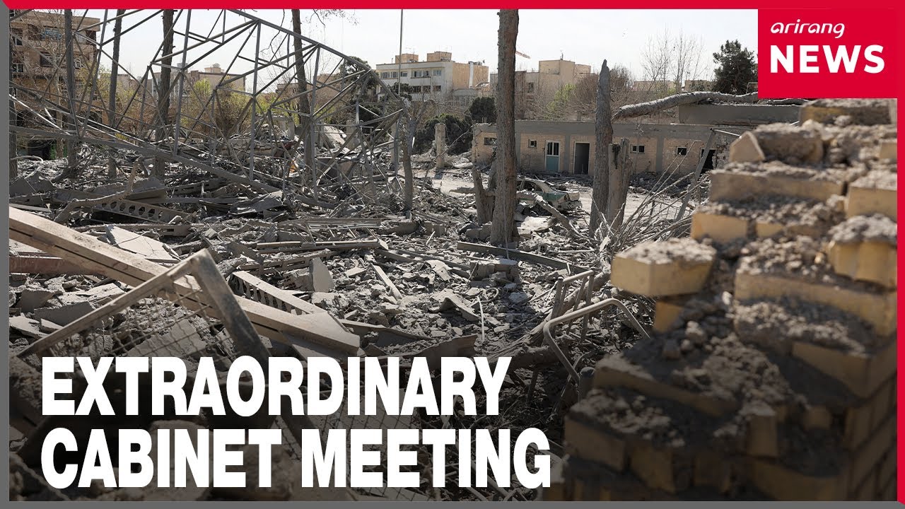 President Lee to convene extraordinary Cabinet meeting to discuss Middle East situation
