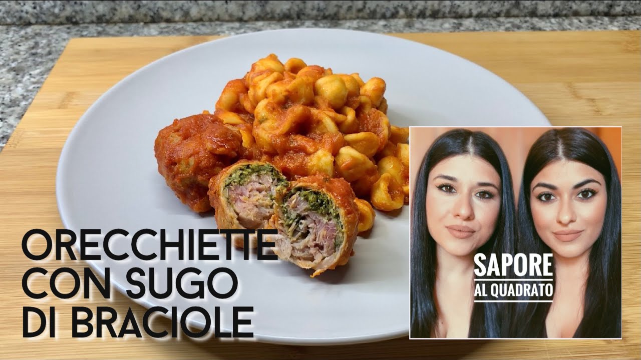 Orecchiette con sugo di braciole - ricetta tradizionale barese