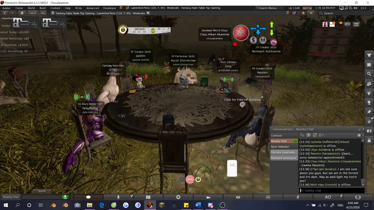 Virtual Tabletop Gaming Society Live Stream
