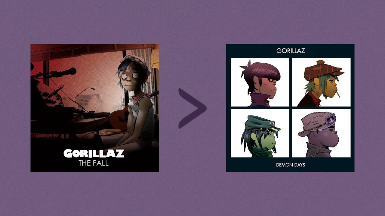 все альбомы Gorillaz в рейтинге