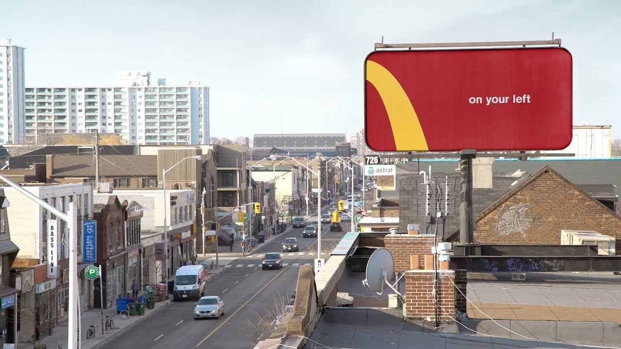 McDonald's - Next Exit - Follow the Arches (Cannes Lions 2018 Outdoor Grand Prix)