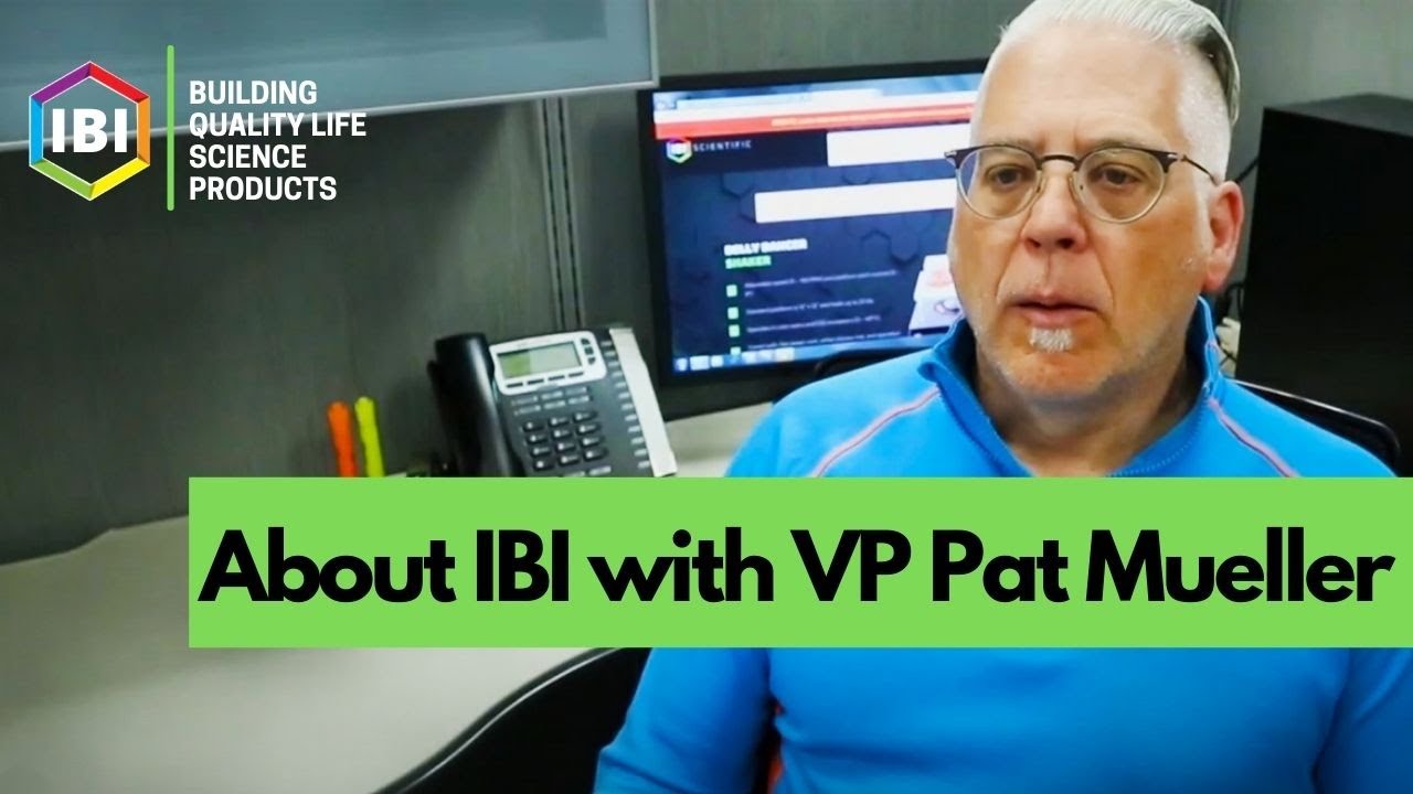 About IBI with Vice President Pat Mueller | IBI Scientific