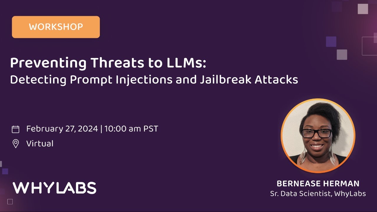 Preventing Threats to LLMs: Detecting Prompt Injections & Jailbreak Attacks
