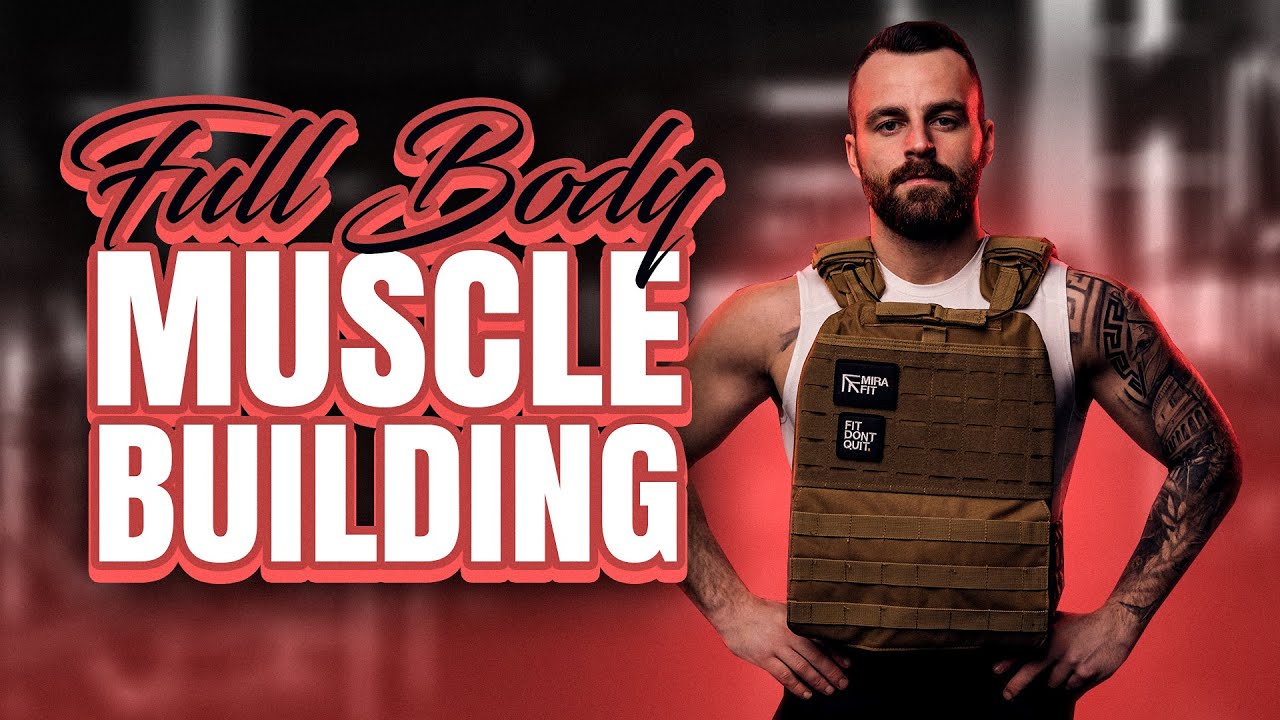 20 MIN MUSCLE BUILDING HOME WORKOUT (Calisthenics, Full Body)
