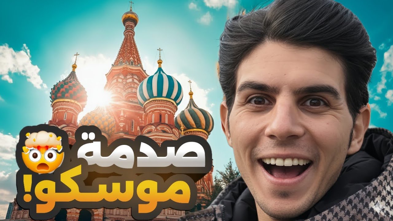 بالچذب ما تتصدك! هاي الساحة الحمراء لو جنة؟ 🤔 فلوگ بموسكو مو طبيعي!