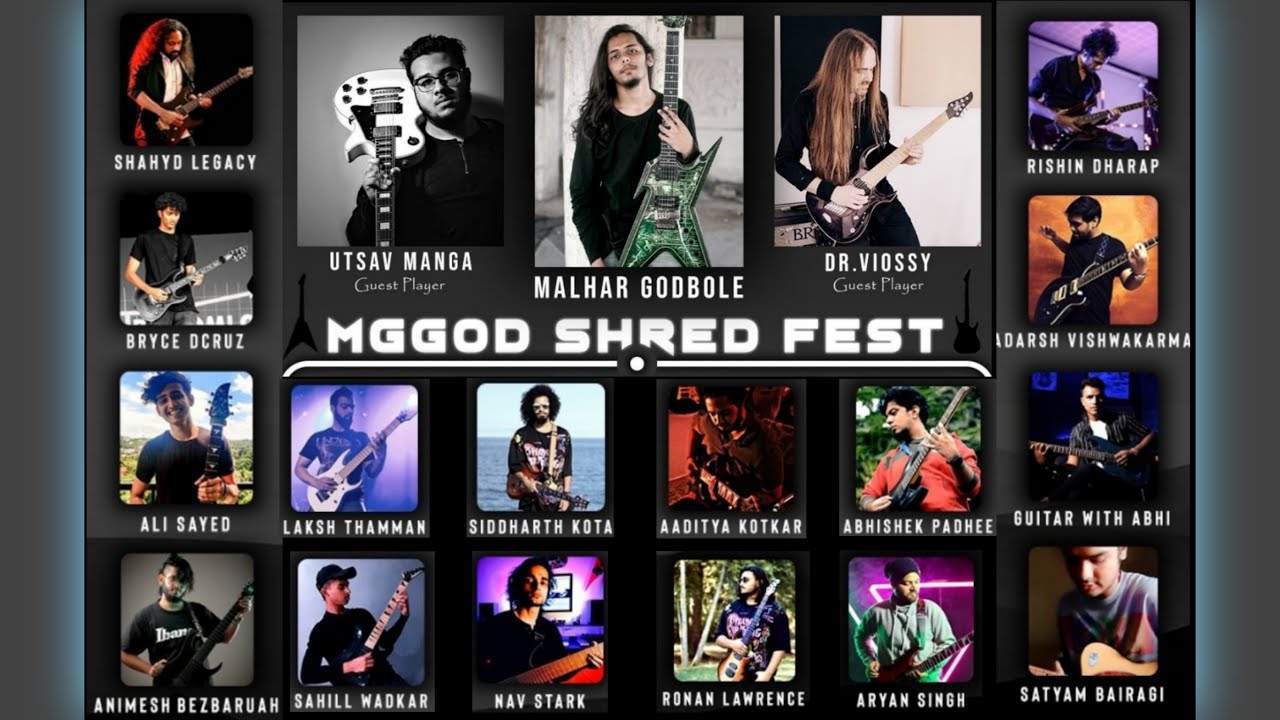 MGGOD SHRED FEST | by Malhar Godbole | Feat. Utsav Manga and Dr. Viossy