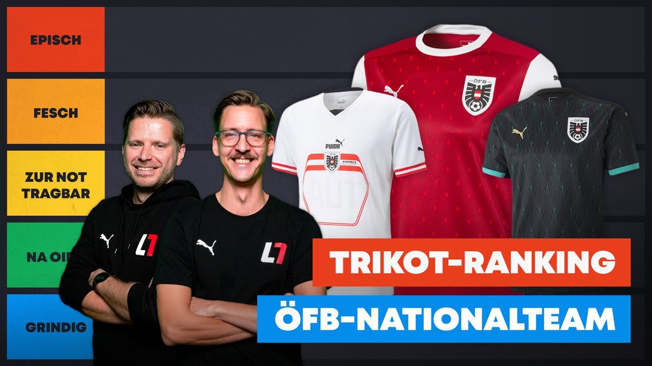 Tier Ranking: ÖFB-Trikots I #Ansakonferenz
