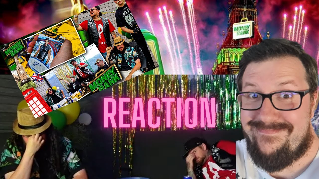 REACTION auf MONEY IN THE BANK LONDON PARTY VLOG #yeah 🔥😎