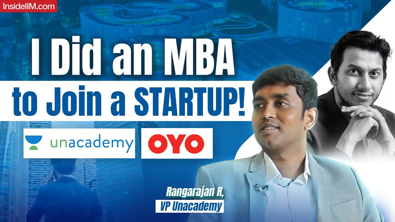 Startup Vs MNC Jobs, Working With Ritesh In Building OYO & More, Ft. Rangarajan R, VP Unacademy