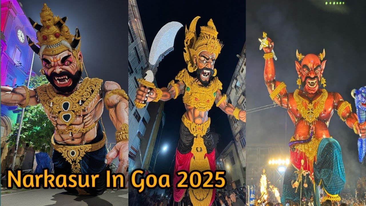 Narkasur 2025 | narkasur competition in goa #narkasur #goa #festival 