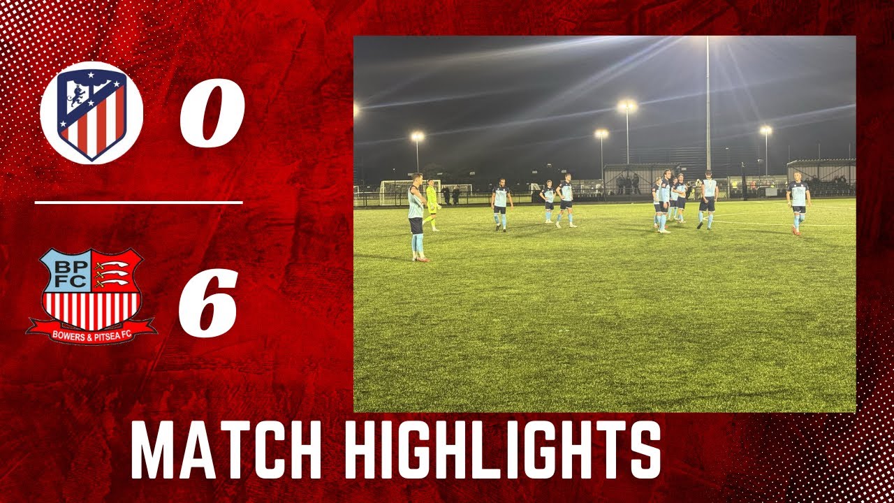 21.10.2025 - Essex Senior Cup - Athletic Newham vs Bowers & Pitsea