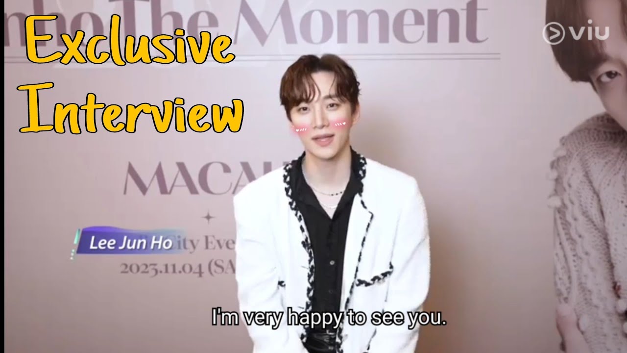 Exclusive Interview with Lee Jun Ho (Eng Sub)