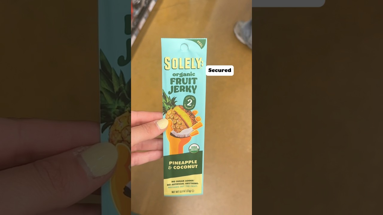 To be real, Solely fruit jerky is always on our mind!!! 