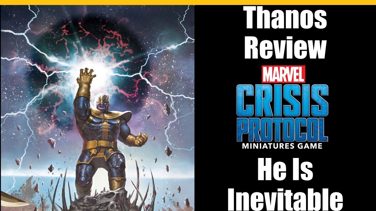 Thanos, the Mad Titan Review for Marvel Crisis Protocol