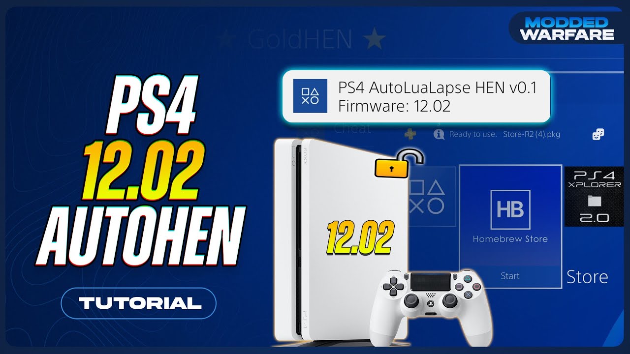 PS4 12.02 Jailbreak Update & AutoHEN Guide!