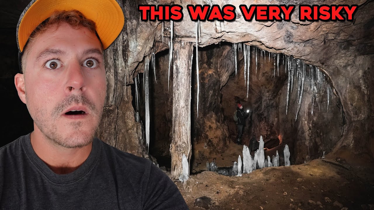 (This was VERY DANGEROUS) We Found a Massive Abandoned Haunted Mine in the Woods!