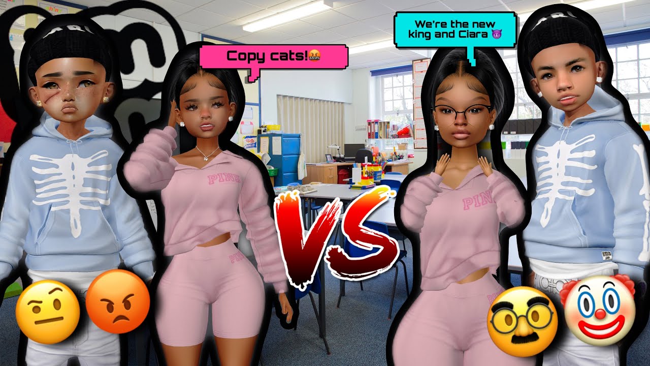 КОПИРУЮЩИЙ КОТ😱😡😂 (СКАТКА IMVU)