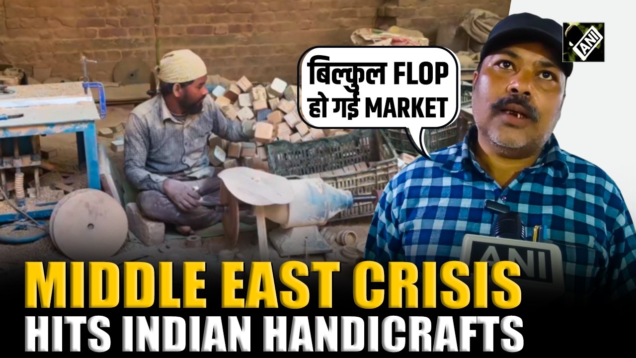 Indian handicraft industry suffers major blow as escalating Middle East tensions halt exports