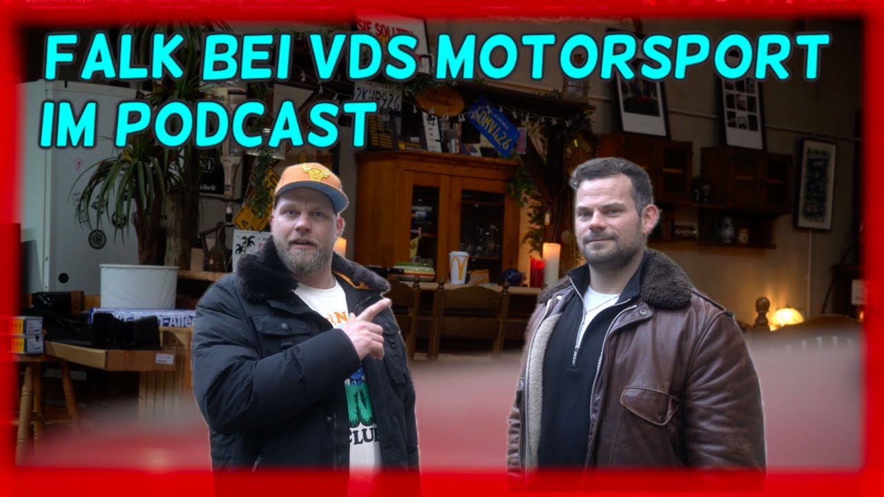 Falk bei Van de Schnee im PODCAST - Garage voller Freunde