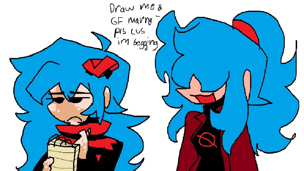 Cousin Duel: Lewd Doodle But E!Sky and Skater Sky Sing It!