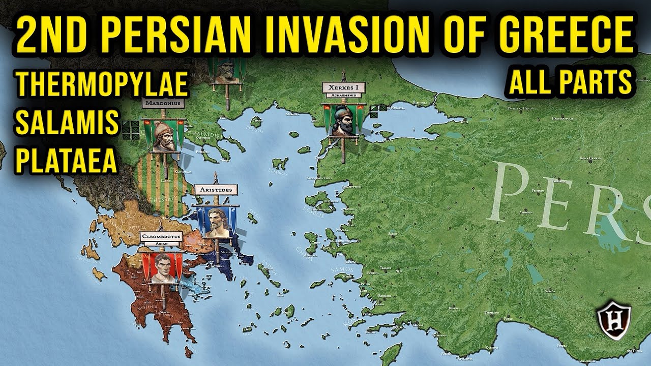 Heroes of Thermopylae, Salamis, and Plataea - 2nd Persian Invasion of Greece (ALL PARTS)